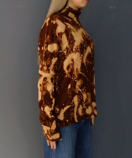 Vintage Bleach Turtle Knit  1