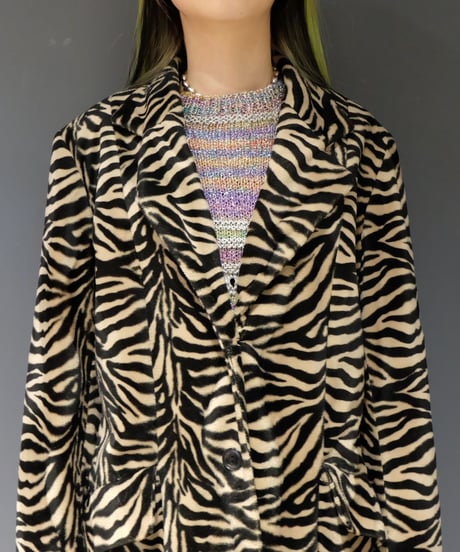 Vintage   Zebra Coat