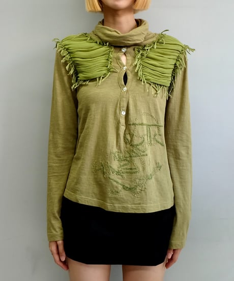 Shury スカート SLY | DAMAGE LINING ショートスカート (スカート(ミニ) ) |SHEL