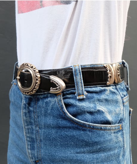 Vintage   Leather Belt 4