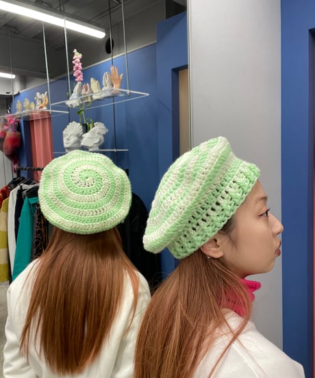 Labyrins   Spiral Knit Tam