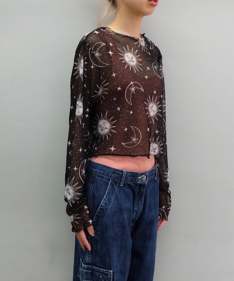 Vintage   See-through Tops