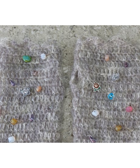 Labyrins Mohair Knit Glove 12