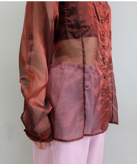 Vintage   See-through Shirt