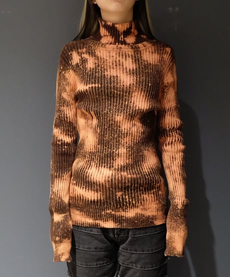 Vintage   Bleach Turtle Knit 1