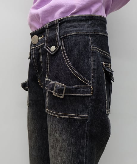 Vintage   Design Denim Pants