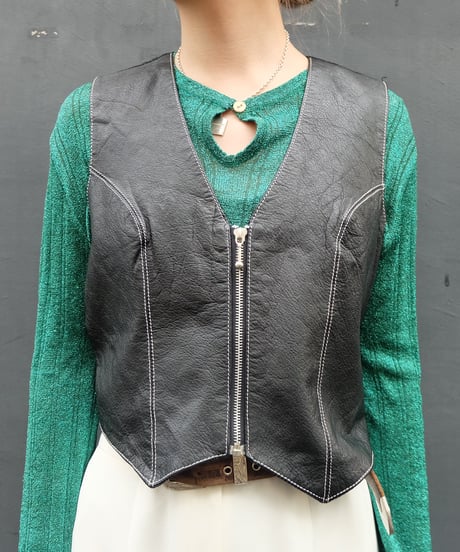 Vintage   Leather Vest