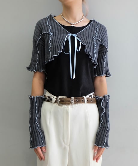 Remake Frill line Arm Tops