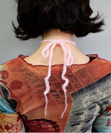 Labyrins x Sugascoop   Ceramic necklace 1