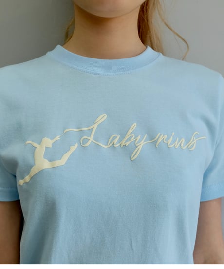 Labyrins   Logo Tshirt L.Blue