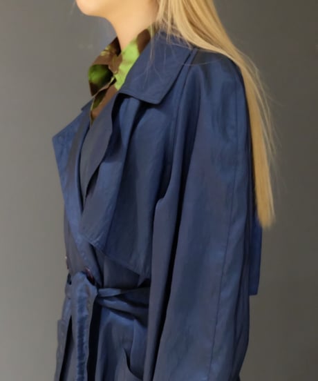 Vintage   Shiny Trench Coat