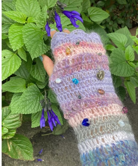Labyrins Mohair Knit Glove 2