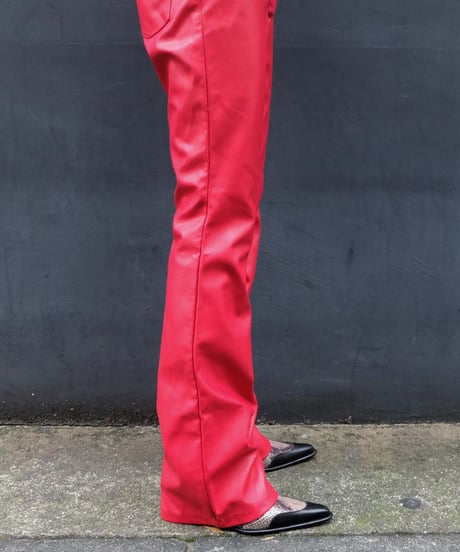Vintage   Fake Lether Frea Pants