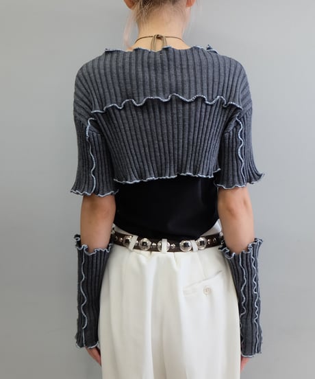 Remake Frill line Arm Tops