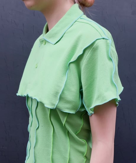 Frill line 2Peace Poloshirt