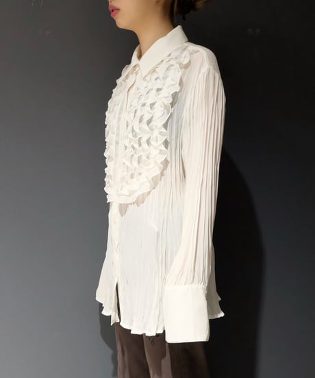 Vintage   Frill Shirt
