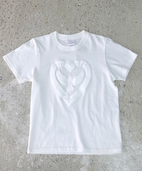 Labyrins   Hart Tshirt  White