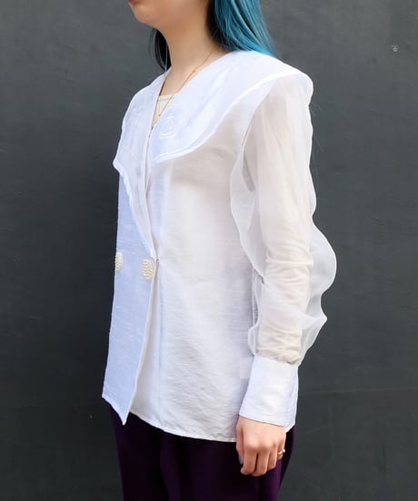 Vintage   See-through Tops