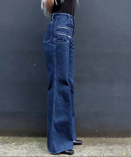 Vintage    Denim Frea Pants