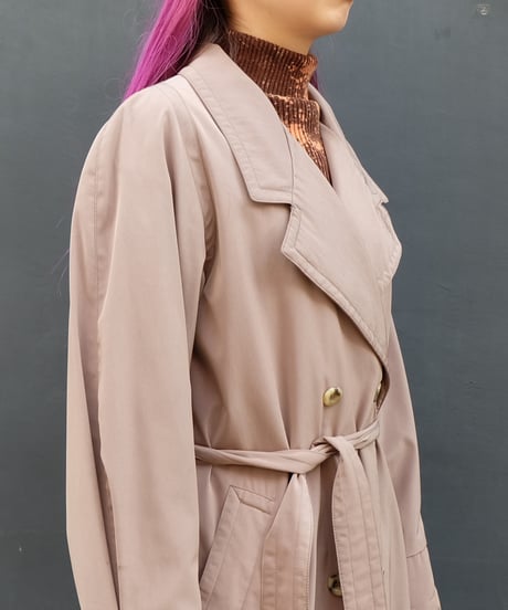 Vintage   Shiny Design Coat