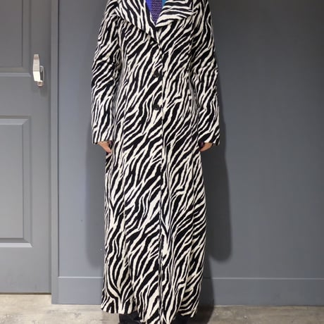 Vintage   Zebra Long Coat