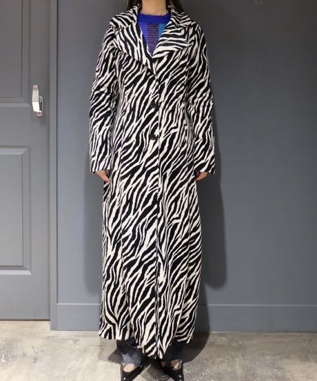 Vintage   Zebra Long Coat