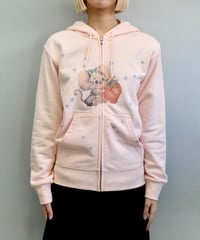 Labyrins x Sugascoop Squeak1 Hoodie L.pink