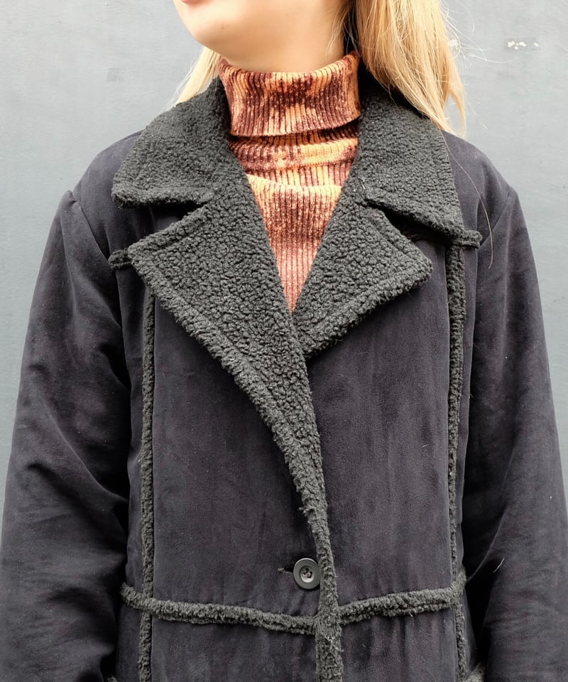 Vintage Fake Mouton Coat | Shury Vintage Fake Mouton Coat | Shury