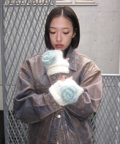 Labyrins   Mohair Armwarmer 1