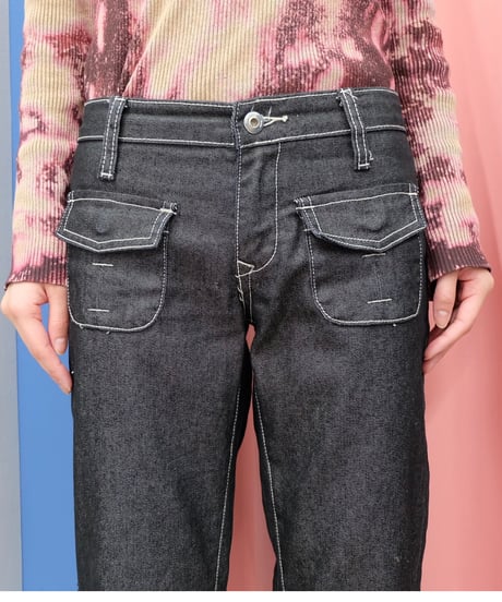 Vintage   Denim Frea Pants