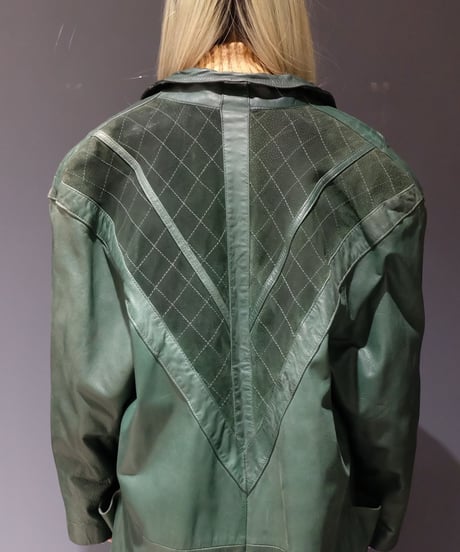 Vintage   Leather Long Coat
