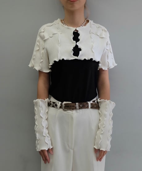Remake Frill line Arm Tops