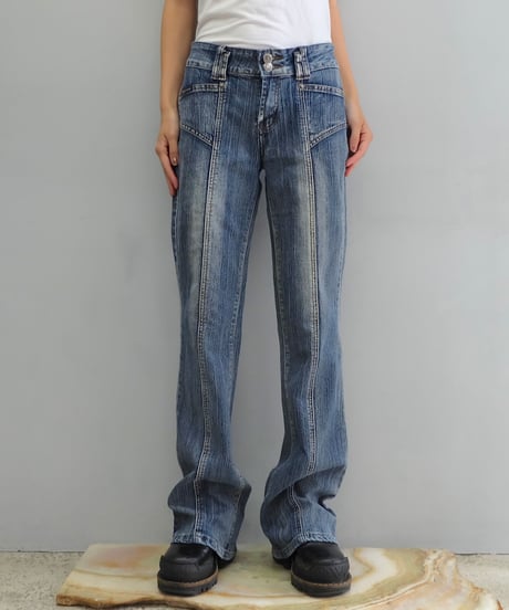 Vintage Design Flare Pants