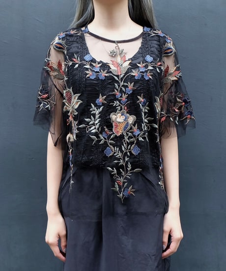 Vintage   See-through Tops