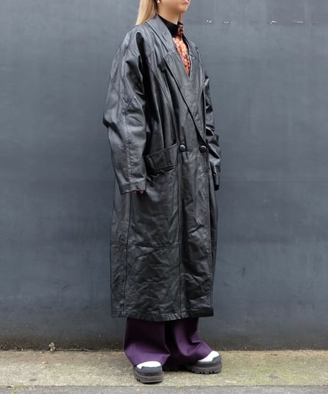 Vintage   Leather Coat 1