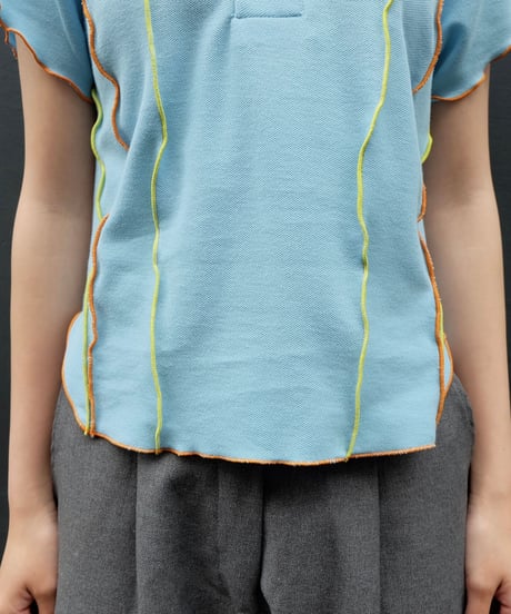 Frill line Poloshirt