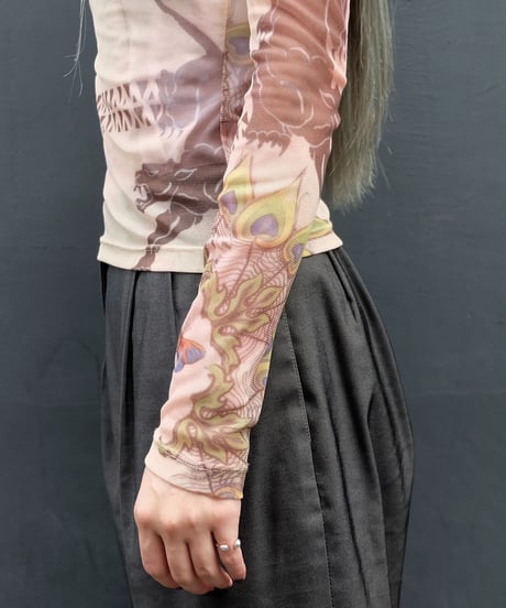 Vintage   See-through Tops