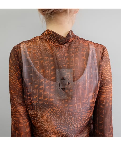 Vintage   See-through Tops