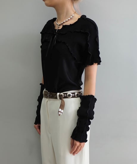 Remake Frill line Arm Tops