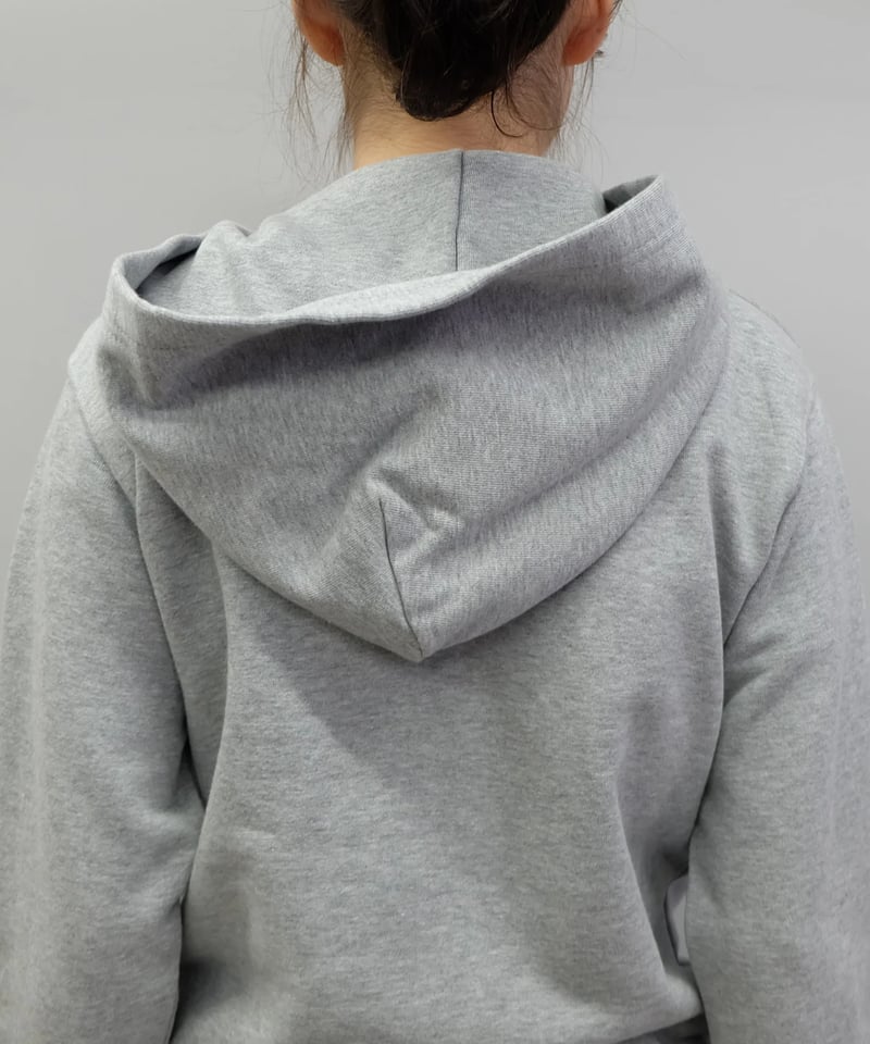 Labyrins Two Dolphins Zip Hoodie Gray | Shury Labyrins Two Dolphins Zip Hoodie Gray | Shury