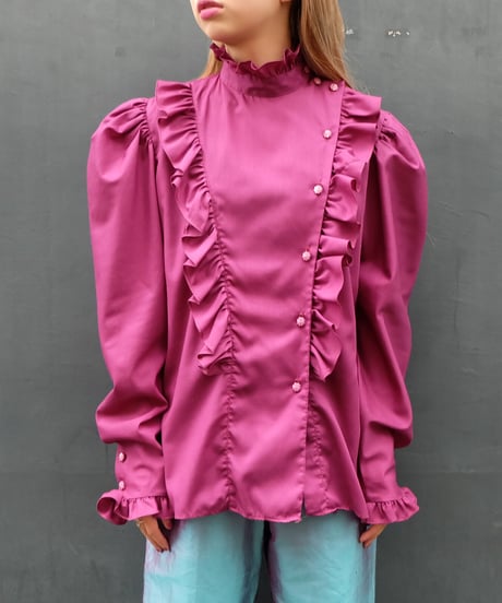 Vintage   Frill Shirt