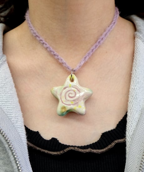 Labyrins x Sugascoop Ceramic necklace 7