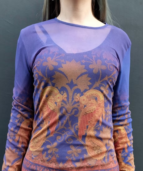 Vintage   See-through Tops