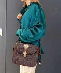 Vintage   Concho Leather Bag