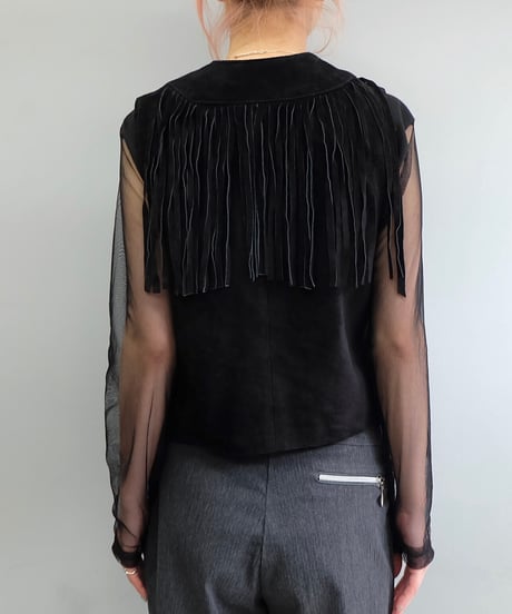 Vintage   Suède Vest