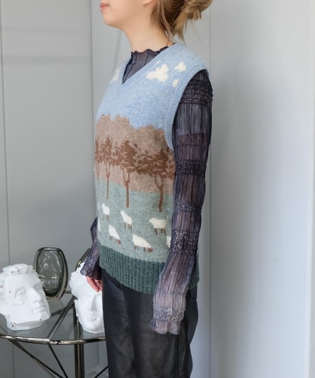 Vintage   Design Knit Vest