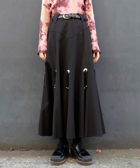 Vintage   Concho Skirt