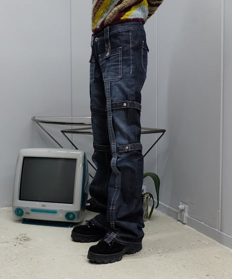 Vintage   Design Denim Pants