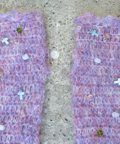 Labyrins Mohair Knit Glove