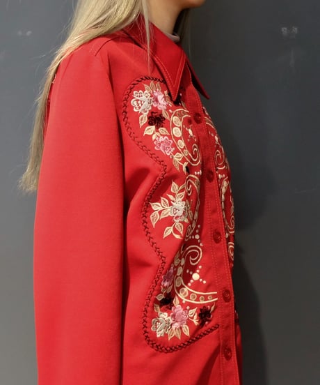 Vintage   Embroidery Shirt